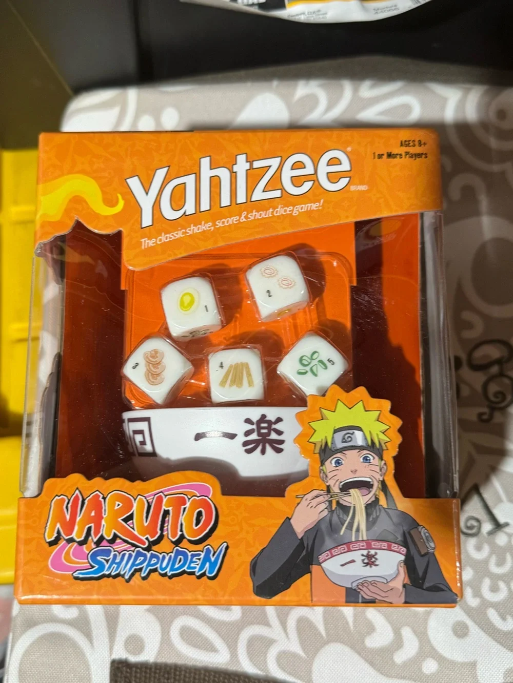 Naruto Shippuden - Yahtzee dice game new in box